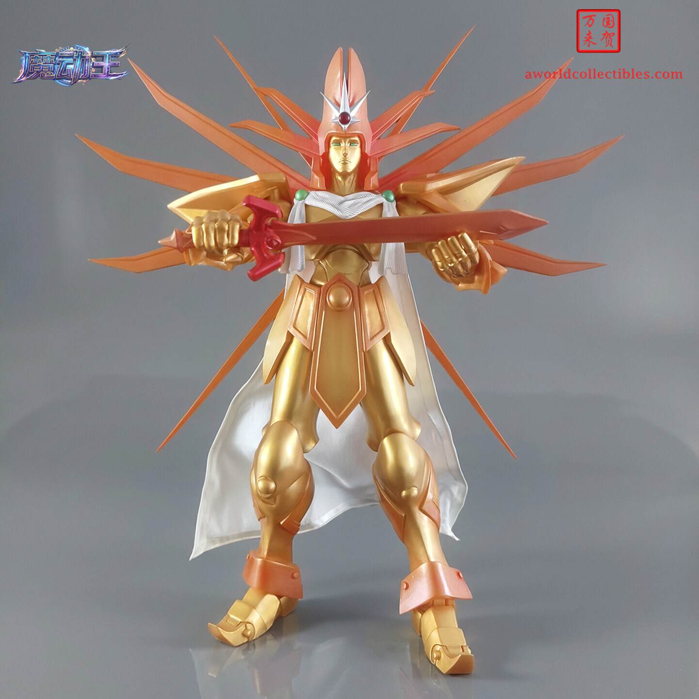 超级光能使者可动手办雕像模玩太阳王机器人现货拼装大地gk机器人