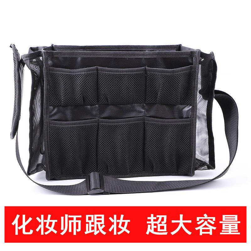 现货跟妆包 化妆刷收纳包化妆师腰包补妆包 多口袋实用设计