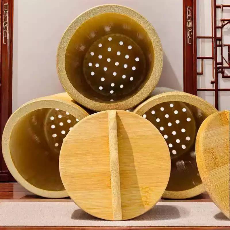 自然型竹筒饭竹筒竹蒸子蒸饭竹甄子蒸筒楠竹蒸桶整竹正子蒸笼循环
