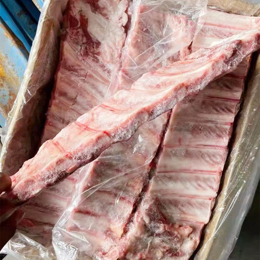 新鲜冷冻猪寸排猪小排仔排猪肋排猪排骨 20斤生猪肉 饭店餐饮食材