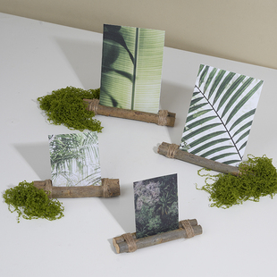 凡岩原创卡片展示架照片夹卡片夹便签夹菜单夹桌面摆件装饰品