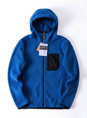 户外巴风塔家 pata R2冲锋衣抓绒连帽开衫男女卫衣谢霆锋PATAG