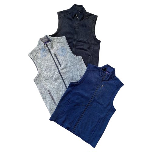 户外运动 pata 巴风 塔家立领无袖抓绒衣马甲男女保暖背心坎肩