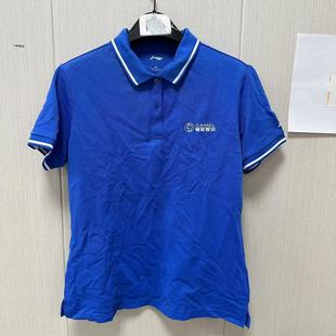 宽松休闲翻领POLO衫 女子夏季 购买前看详情B品 APLN082 李宁短袖