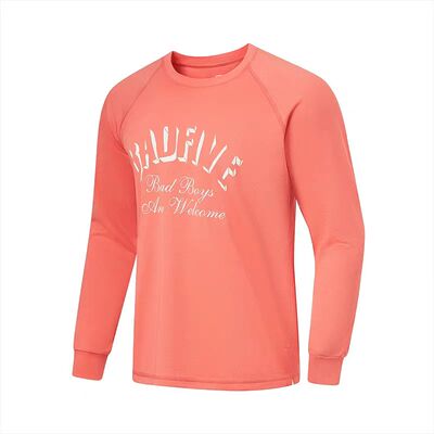 李宁男子长袖T恤秋冬圆领宽松休闲上衣反伍时尚速干运动服ATLT107