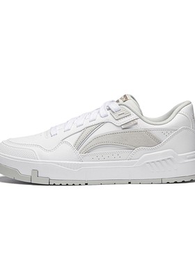 李宁2025新款运动鞋COMMON80s男款舒适低帮软弹经典休闲鞋AGCU157