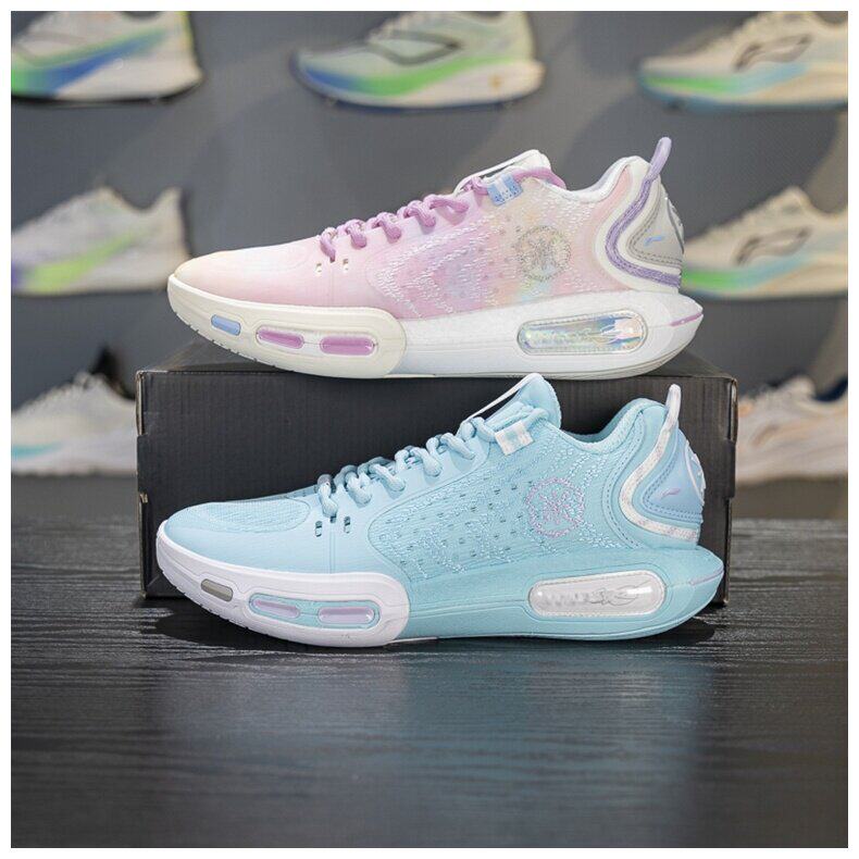 李宁篮球鞋韦德幻影7男子轻量高回弹篮低帮耐磨球场地鞋ABPV011你