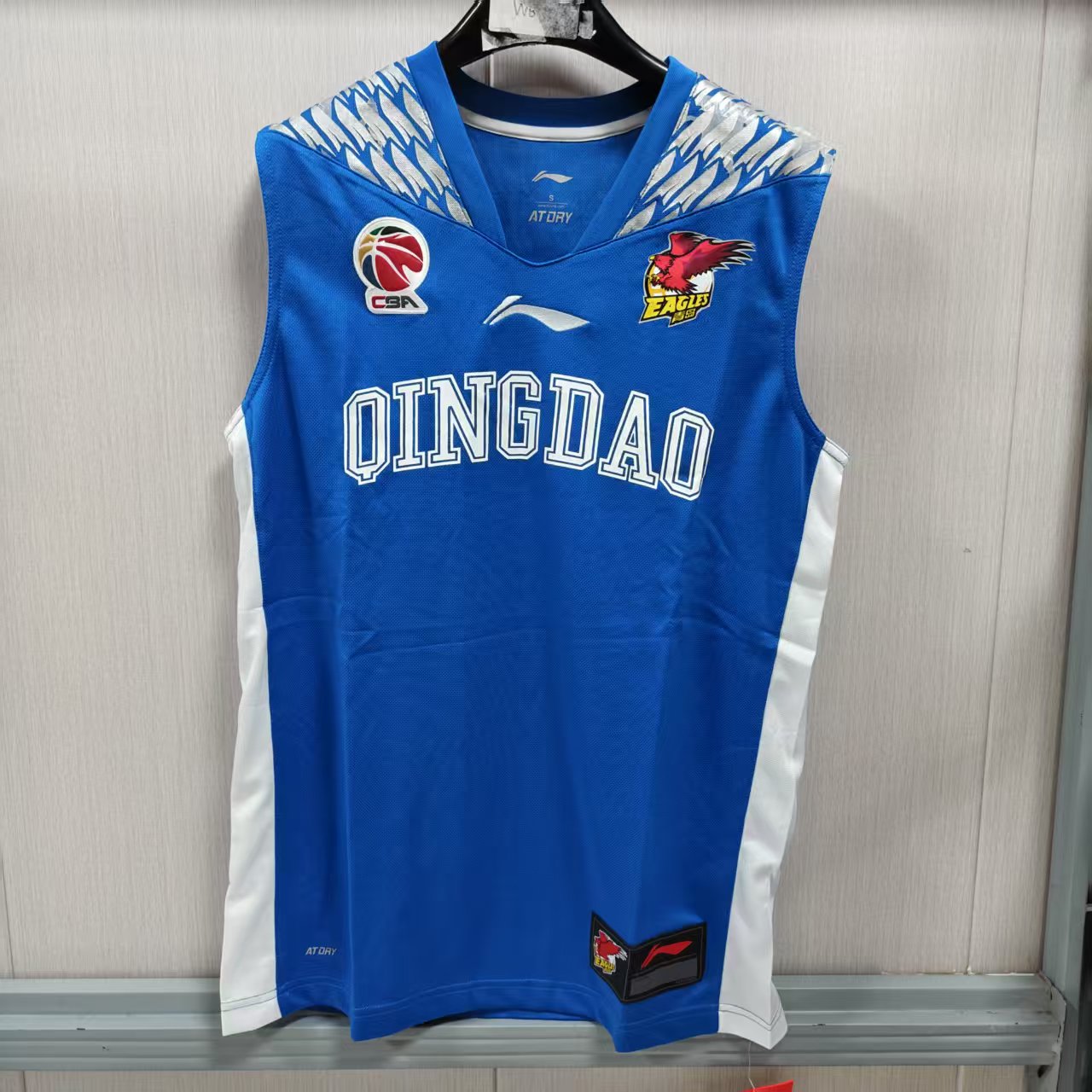 《购买前看详情B品》李宁球衣夏季男款宽松透气速干无袖T恤AAYK39
