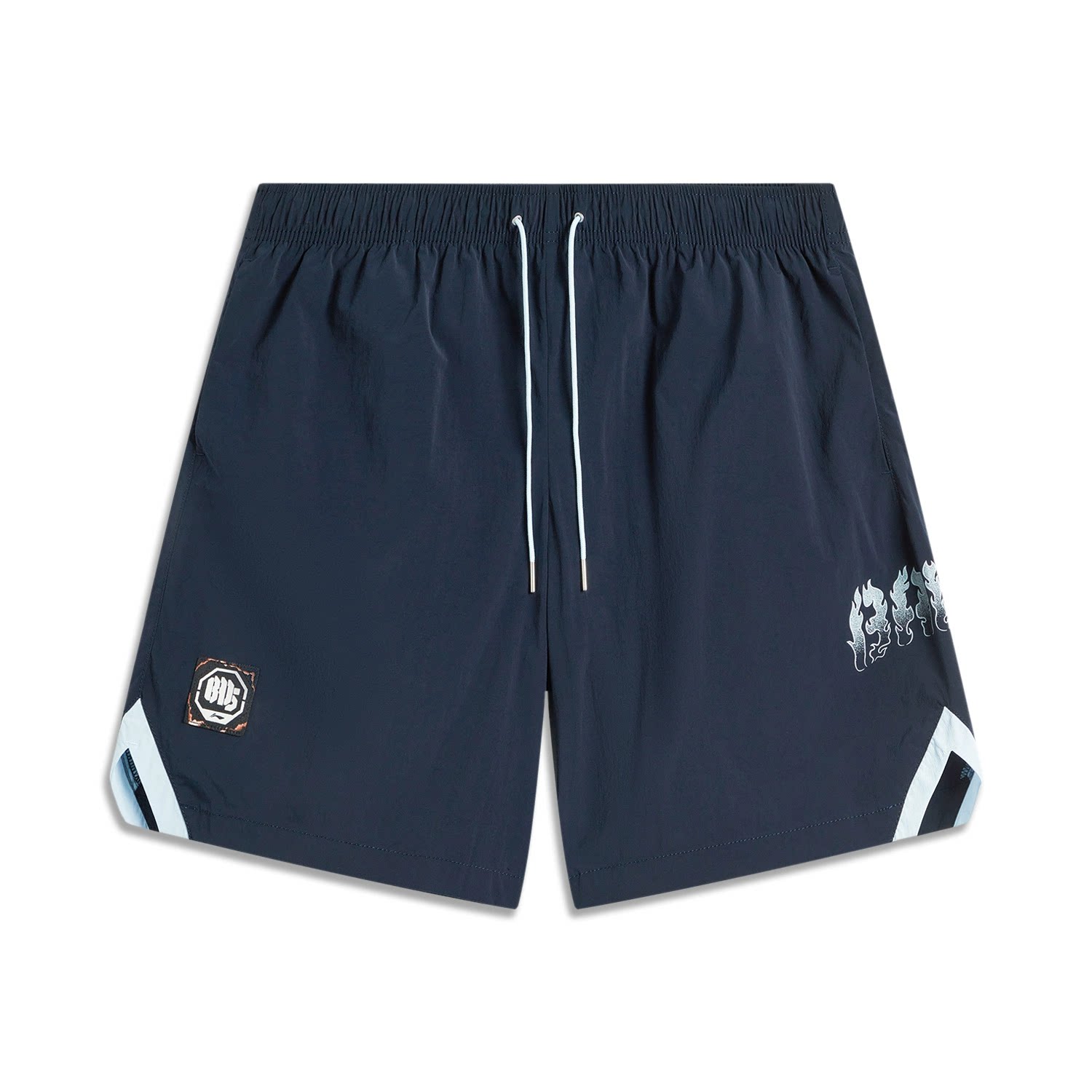 李宁反伍BADFIVE篮球系列运动短裤男士冰感舒适运动裤AKSU109