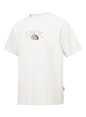 李宁夏季男女新款休闲户外运动宽松圆领舒适透气短袖T恤AHST133