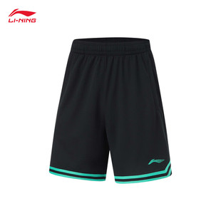 凉爽运动裤 男士 李宁CBA专业篮球系列篮球比赛裤 AAPU097 直播