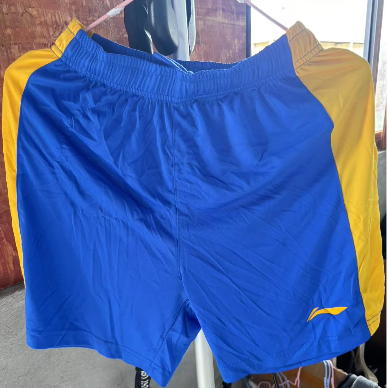 《购买前看详情B品》李宁短裤夏季男款宽松透气休闲裤DDDD295