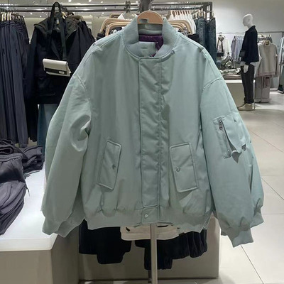男装冬季厚款男女同款棉服外套