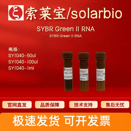 索莱宝solarbio SYBR Green II RNA SY1040 科研实验 生物试剂