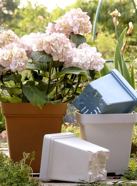 加厚青山盆控根盆塑料正方形花盆铁线加仑盆透气不烂根蝴蝶兰竹芋