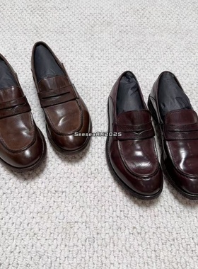 OFFICINE CREATIVE 意大利手工乐福鞋 Lexikon140 做旧复古皮鞋