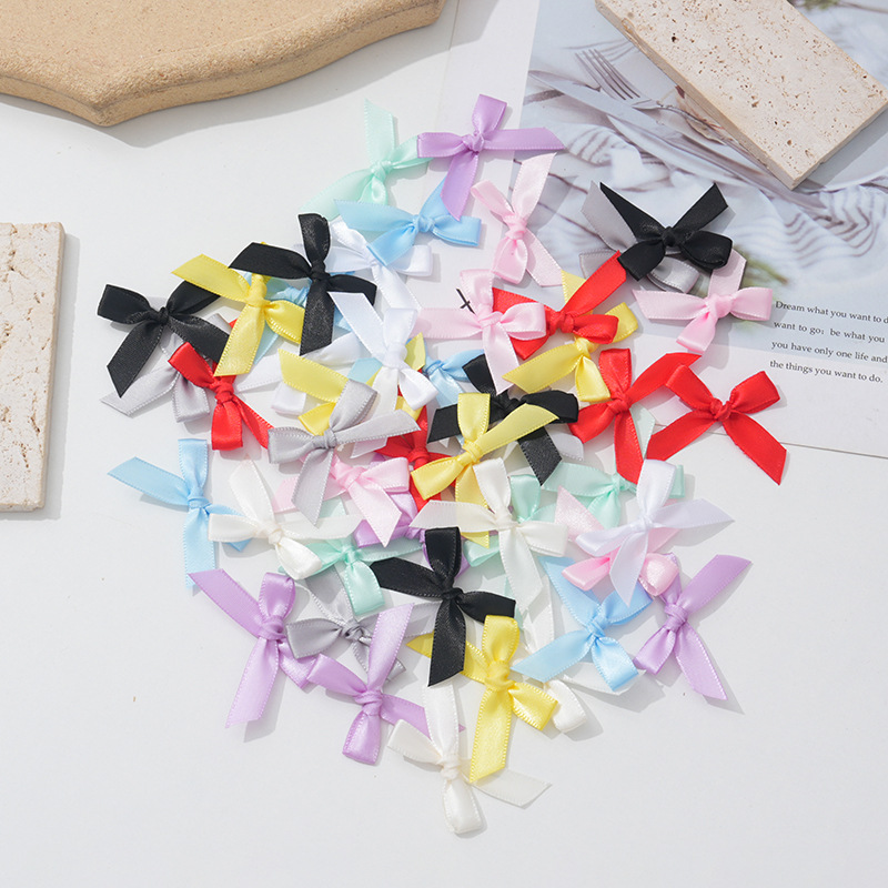 1cm小蝴蝶结diy手工材料内衣服饰配件装饰扎痛包材料蝴蝶结