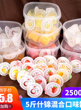 什锦味菠萝香橙2500g果冻布丁