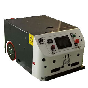 自动脱钩尾部单向差速轮agv小车物流箱搬运推车智能机器人底盘