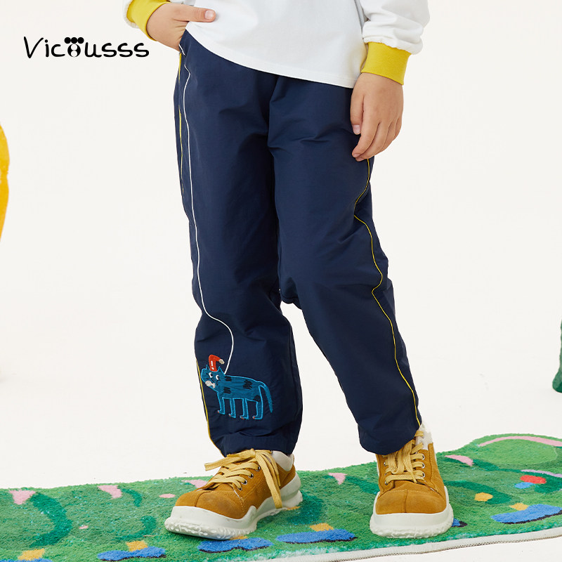 viciusss丸社男童裤子秋新款休闲图片