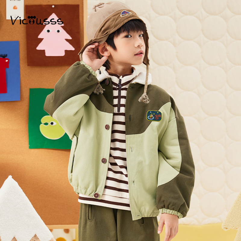 男童外套2025新款春秋儿童