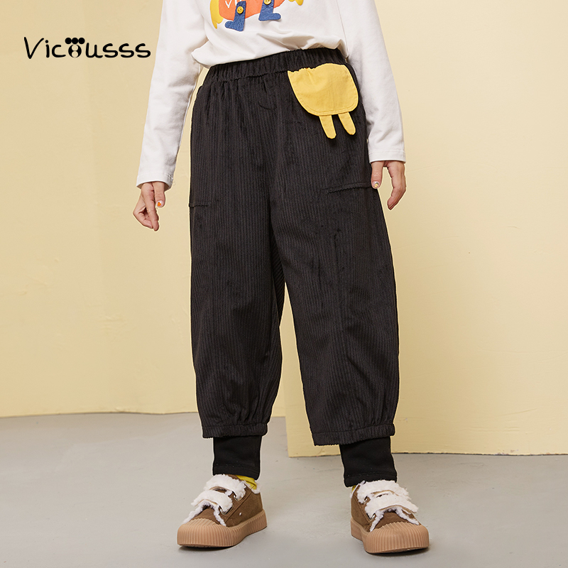 Viciusss女童女童裤子新款休闲裤