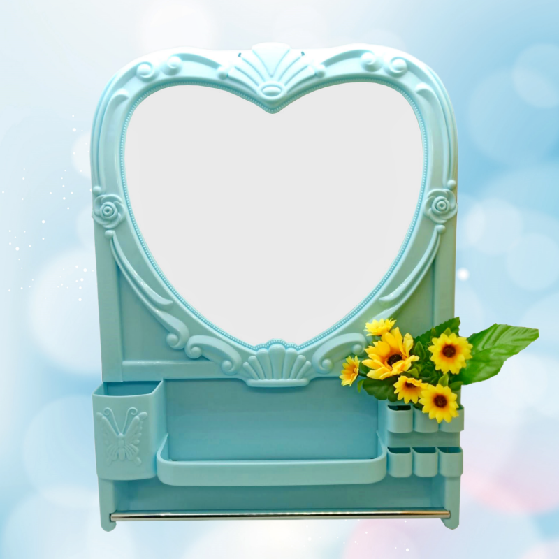 壁挂梳妆镜梳妆台墙挂女小清新