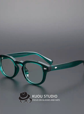 杰克船长德普同款眼镜框港风复古近视眼镜框潮男女同款装饰眼镜架