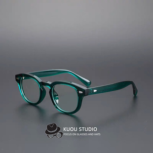 杰克船长德普同款眼镜框港风复古近视眼镜框潮男女同款装饰眼镜架