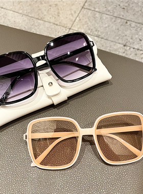 墨镜2021新款潮街拍圆脸眼镜男开车防紫外线眼睛时尚太阳镜网红款