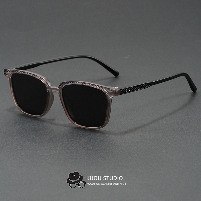 新款简约复古偏光太阳镜男女款高级欧美潮流网红墨镜明星街拍眼镜