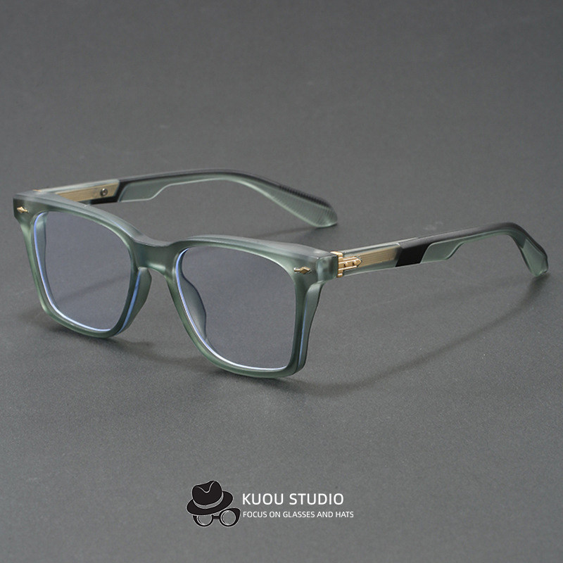 外贸小众眼镜框架男女板材手工方形粗框个性近视防蓝光变色平光镜,ZIPPO/瑞士军刀/眼镜,眼镜架,淘宝优惠券,粉丝福利购,淘宝优惠卷