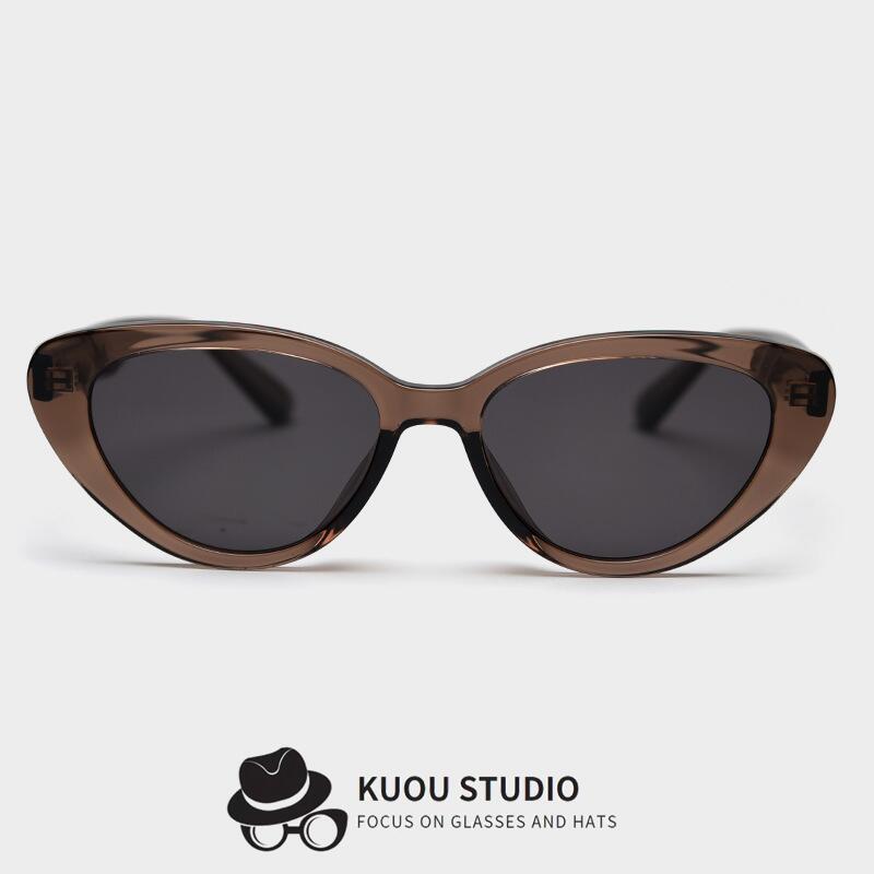 新款TR90欧美猫眼偏光太阳镜潮男女网红街拍墨镜显脸小