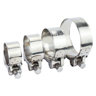 304/201不锈钢强力型喉箍欧式单头抱箍加厚管箍加宽管卡卡箍卡子