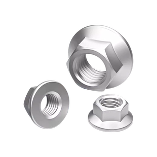 金超10级法兰面螺母M6M8M10M12M14M16 GB6177 Q230达克罗六角螺母