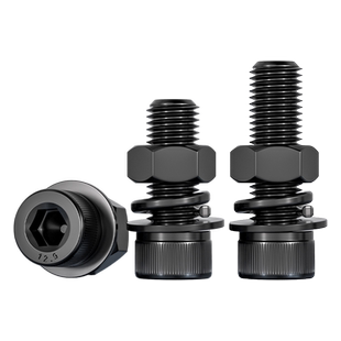 金超12.9级高强度杯头内六角螺丝螺母套装大全螺栓组合M6M8M10M12