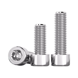 304/316光滑面圆柱头内六角螺丝钉光头无滚花螺栓钉M2M3M5M6M8mm
