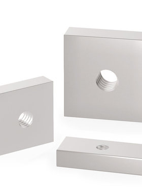 金超304不锈钢长方形螺母铁方型铝型材滑块四方螺帽M4M5M6M8M10mm