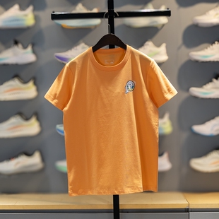 李宁短袖T恤男女大童2026夏季青少年运动舒适透气文化衫YHSW051