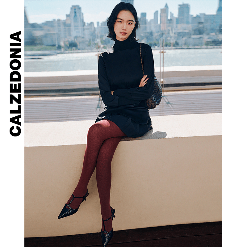 CALZEDONIA卡泽意袜女时尚哑光秋冬舒适混纺柔软含羊绒丝袜MIC048