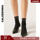 CALZEDONIA卡泽意袜女士时尚 休闲闪亮贴钻装 饰短袜中筒袜DCZ070