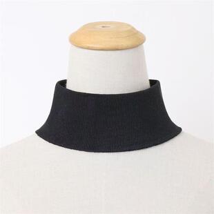 7cm套头卫衣领口罗文领子螺纹领圆领换领半高领高领保暖内衣领口