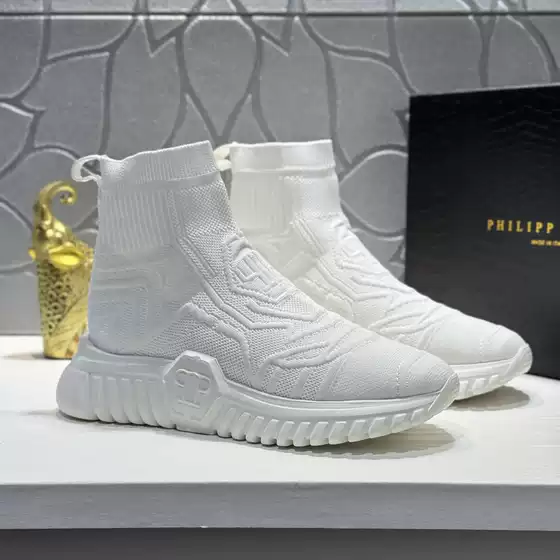 European Station 2025 Autumn/Winter Breathable Fashion Casual Men's Shoes Genuine Leather Letter Mesh Versatile Sports Slip-On Shoes