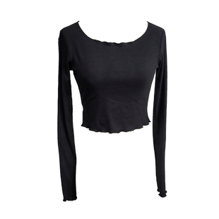 梵之舞芭蕾古典现代舞蹈练功服短款穿指保暖上衣罩衫专用秋冬300g