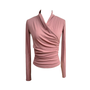 梵之舞古典现代舞蹈练功服女成人长袖显瘦跳舞专用上衣秋冬加厚款