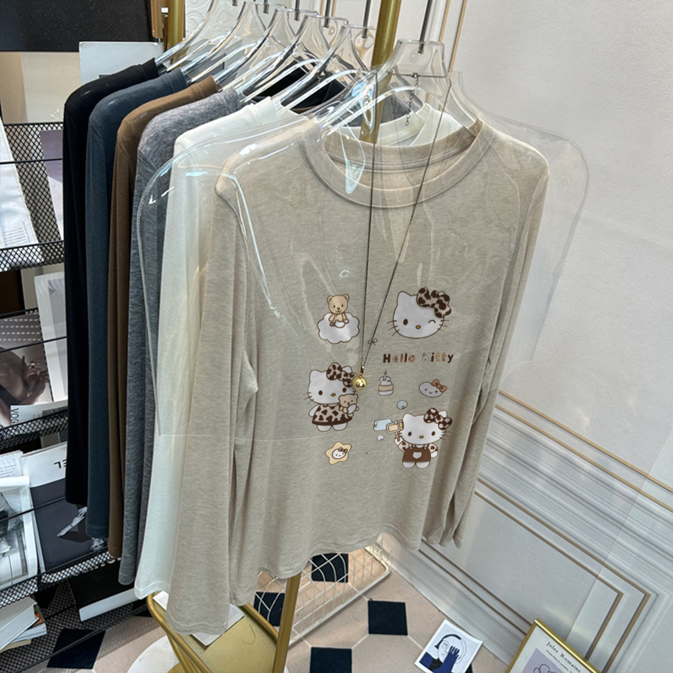 软糯圆领羊毛打底衫2026新款女士秋冬季修身爆款加绒加厚t恤内搭,女装/女士精品,T恤,淘宝优惠券,粉丝福利购,淘宝优惠卷