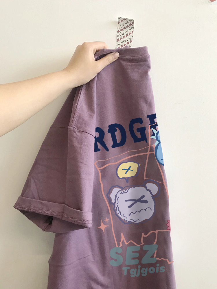 美式复古多巴胺女孩穿搭上衣