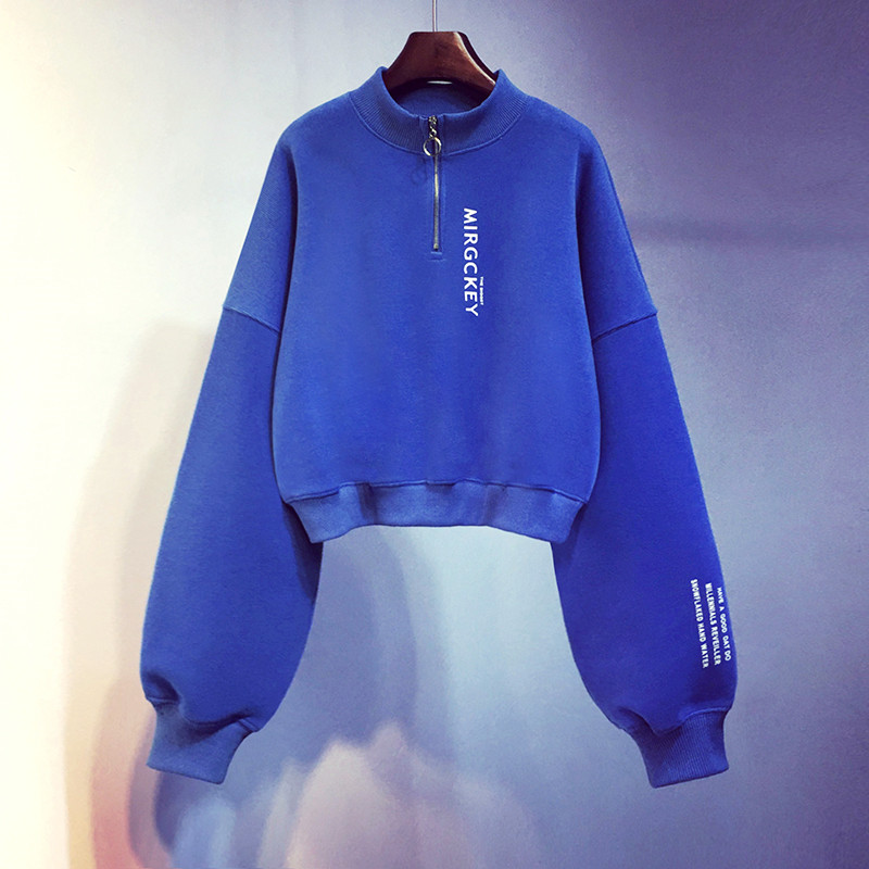 超火cec新款ins潮风百搭无帽卫衣