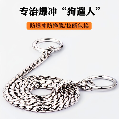 训犬P链防爆冲拉断换一条