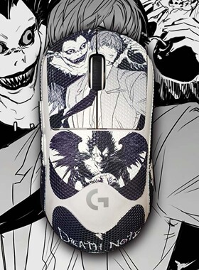 鼠标防滑贴gpw1234代金刚板朱雀鹰眼小狗版防护贴纸一二三四蜥蜴